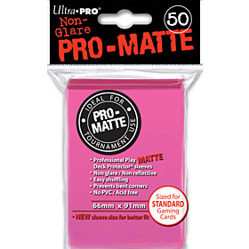 ULTRA PRO - Micas Pro-Matte STND c/50 Rosa 