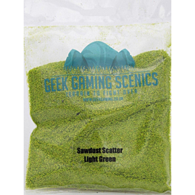 GEEK GAMING - Saw Dust Scatter Light Green