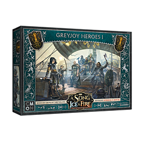 ASMODEE - GOT A Song of Ice & Fire Greyjoy Heroes 1 (Inglés)