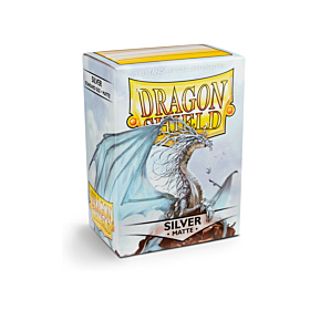 Dragon Shield - Micas STND Silver MATTE c/100 