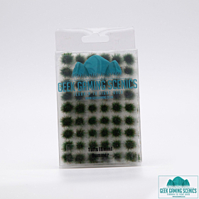 GEEK GAMING - 6MM Self Adhesive Static Grass Tufts x 100 Summer  
