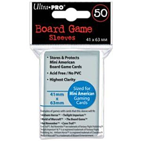 ULTRA PRO - Micas Mini American Board Game Sleeves 41mm/63mm c/50 