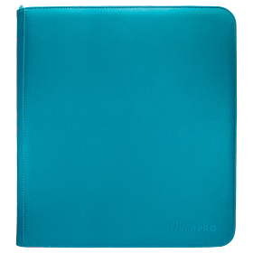 ULTRA PRO - Vivid 12 Pocket Zippered PRO-Binder Verde Azulado
